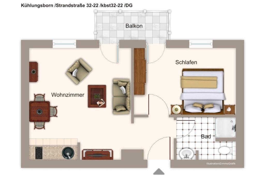 Strandstrasse 32 Strandstrasse 32-22 Kuhlungsborn Bagian luar foto